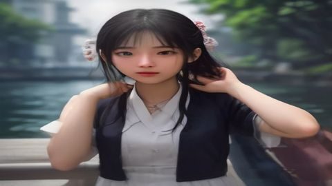 动漫美女被操相关内容专题封面图，二次元风格插画背景，展示动漫向内容分类导航入口